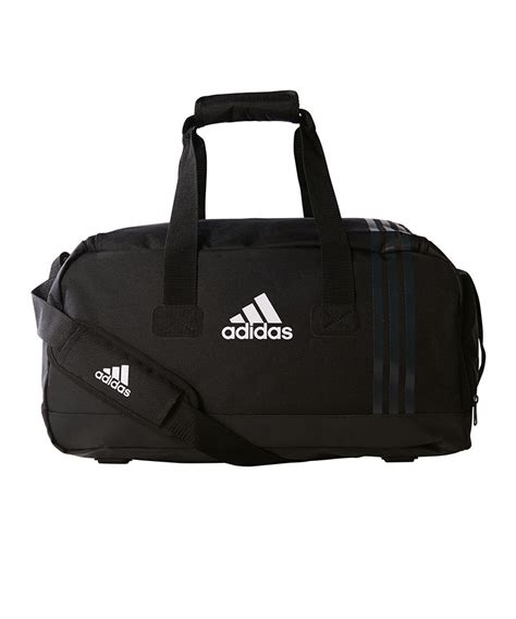 adidas Tiro Teambag Gr. L Schwarz Grau Weiss 